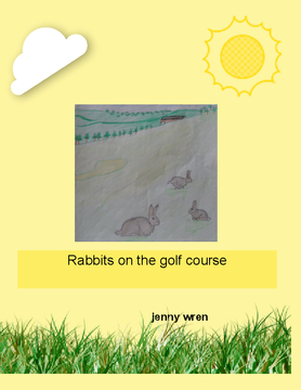 Rabbits on the golf course