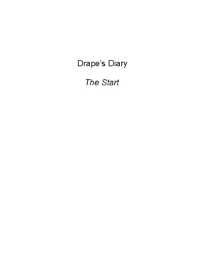 Drape's Diary