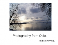PHOTOGRAPHY FROM OSLO