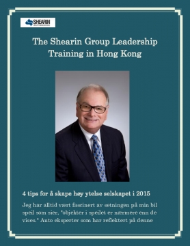 The Shearin Group Leadership Training in Hong Kong