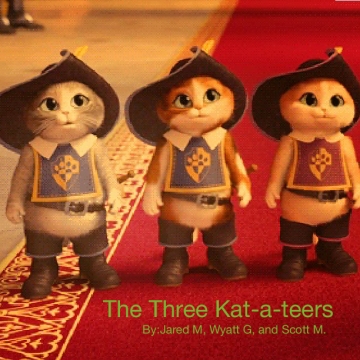The Three Cat-a-tier