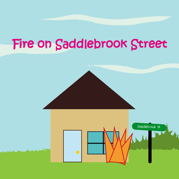 Fire on Saddlebrook Street
