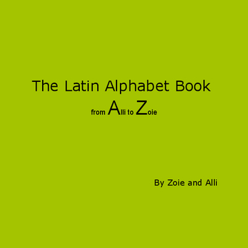 Latin Alphabet!