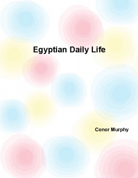 Egyptian Daily Life