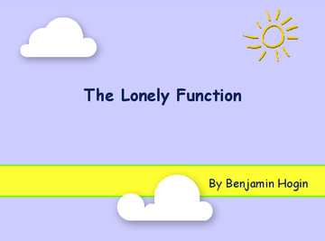 The Lonely Function