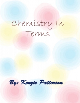 Terms of Chemistry