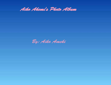 Aiko Akemi's Photo Album