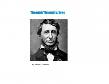 Through Thoreau's Eyes