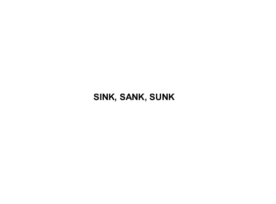 Sink Sank Sunk Book 596489 Bookemon