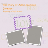 The story of addie. precious. johnson