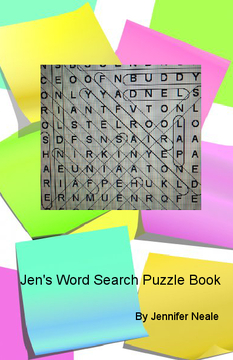 Jen's Word Search Puzzle Book