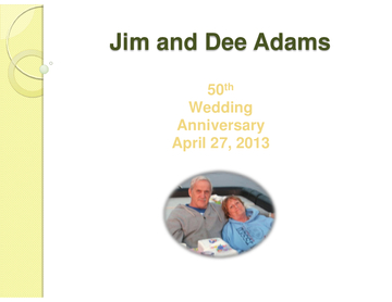 Jim and Dee 50 Years