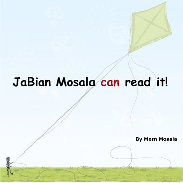 JaBian Mosala can read it!
