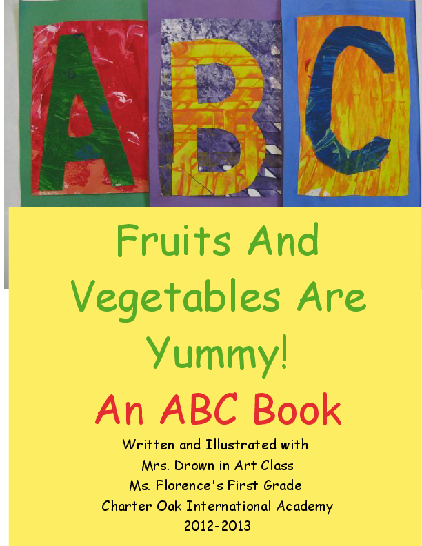 The Fruit & Veggie ABC Book by Mary Lee