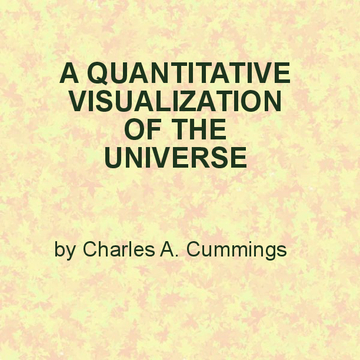 A QUANTITATIVE VIZUALIZATION OF THE UNIVERSE
