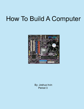 How To Build Your Own Computer