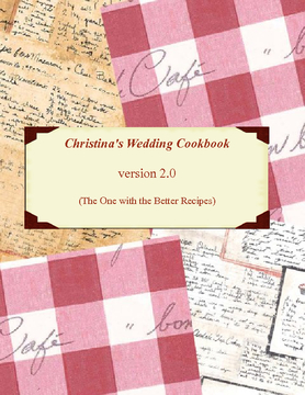 Christina's Wedding Cookbook - version 2.0