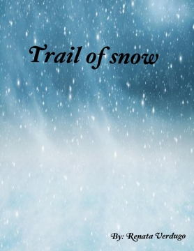 Trail of snow