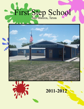 First Step School Yearbook 2011-2012