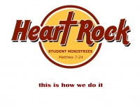 HearRock Student Ministries:  Matthew 7:24