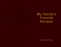 MY Family's Favorite Recipes