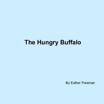 The Hungry Buffalo