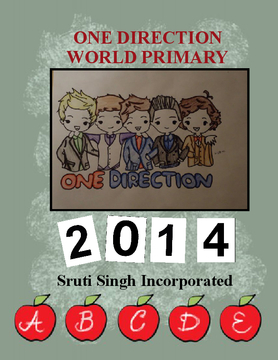 2014 YEARBOOK 1D WORLD