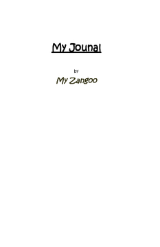 My Journal