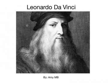 Amy Leonardo Da Vinci Renaissance project