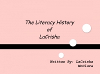 The Literacy History of LaCrisha