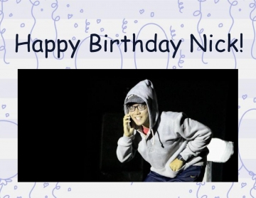 Happy Birthday Nick :D