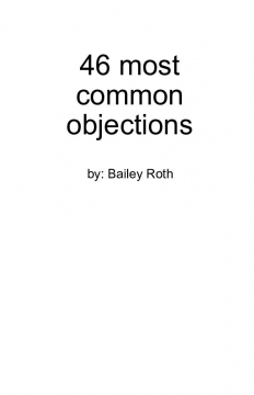 46 most common objections