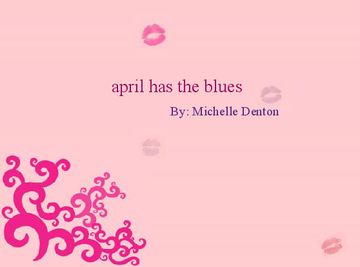 april has the blues