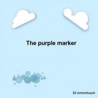 the purple marker