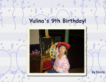 Yulina's 9th Birthday