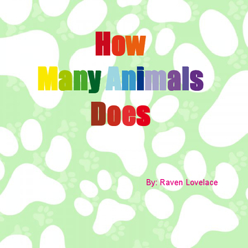 How Many Animals Does A Person Need?