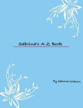 Sabrina's A-Z book