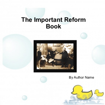 The Important Reform Book