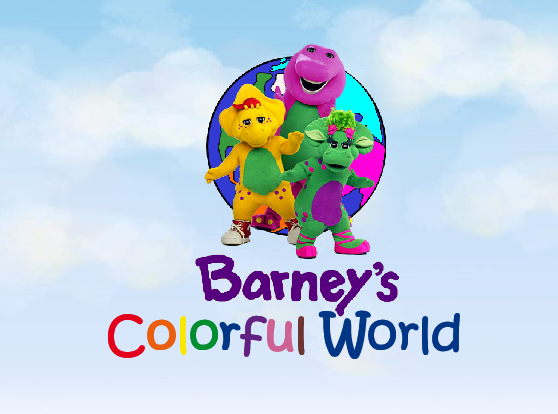 Barney Colorful World Book