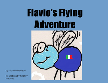 Flavio and Finlay's flying adventure