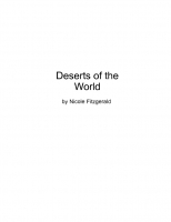 Deserts of the World