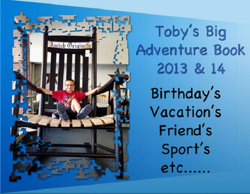 Toby's Big Adventure Book 2013 & 2014