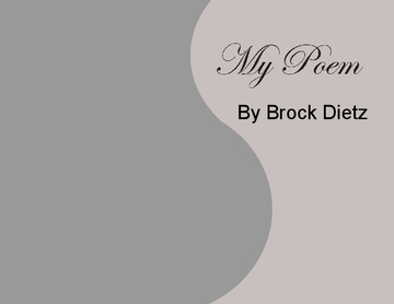 Brock's poetry