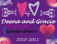 Deena and Gracie!! BFF's Fo Life♥