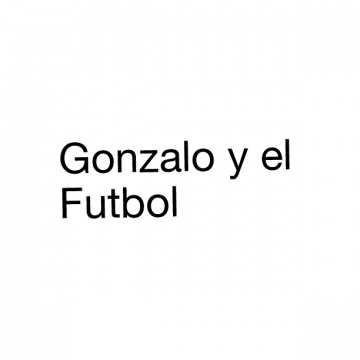 Gonzalo y el futbol