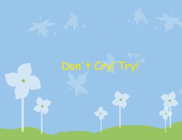 Don't Cry! Try!