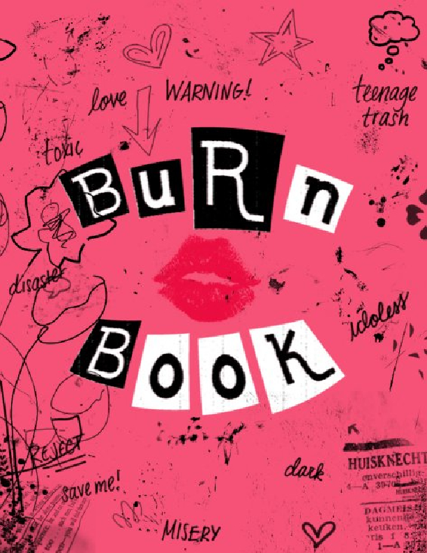 Burn Book Book 90403 Bookemon
