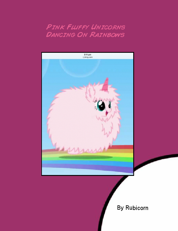 Dancing rainbows fluffy unicorns pink on Stream Pink