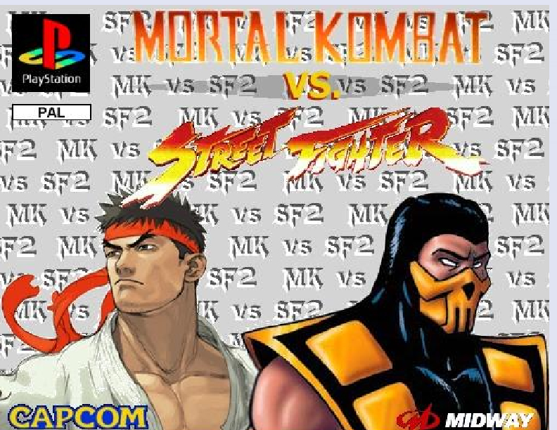 Mortal Kombat vs Street Fighter - Life o