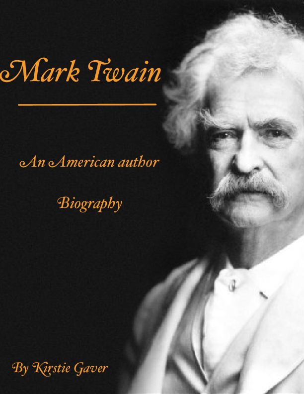 biography of mark twain in english